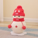Когтеточка снеговик новогодник для кошек (маленький)